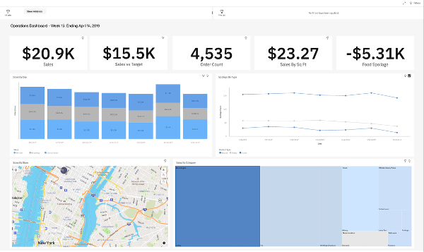 IBM Business Analytics Enterprise Dashboard